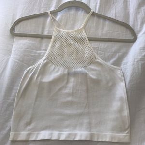 Forever 21 White Halter Top